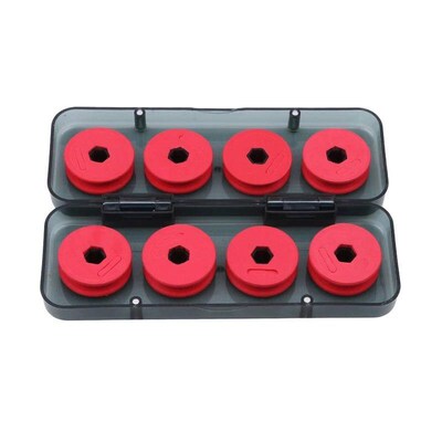 8/16pcs Foam Spools Line Box Winding Board Fishing Line Shaf