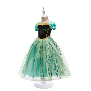 Anna Dresses Children Princess Dress Girl Cosplay Costume Ki