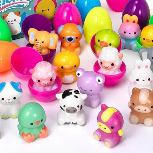 12/24/48 Pack Easter Basket Stuffers with Fidget Toys Surpri