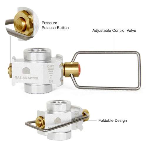Gas Saver Plus Gas Burner Adapter Convertor Shifter Refill F