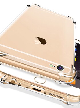 6splus case  7 / 8 / plus transparent silicone iPhone 6 case