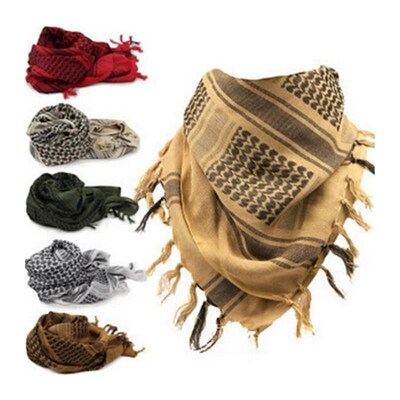 Scarf Arab Shemagh Keffiyeh Military Tactical Palestine Scar