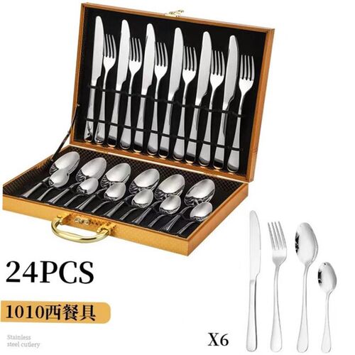western other tableware steak cutlery set knife fork spoon
