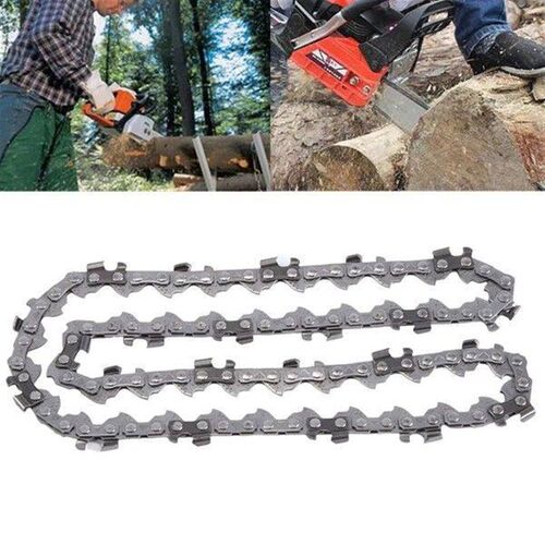 Y02A2Pcs 8 Inch Mini Chainsaw Chain Replacement Guide Saw