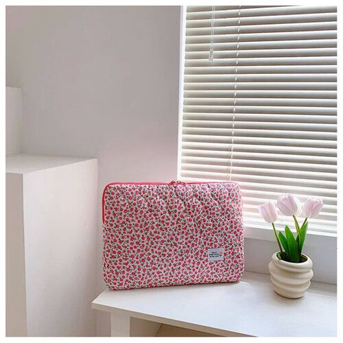 11 13 14 15 15.6 Inch Laptop Sleeve Cute Flower Laptop Carry