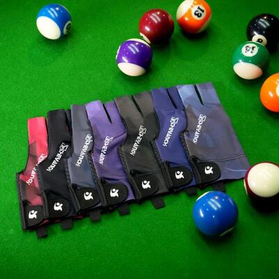 Billiards Glove Left Hand Three Finger Snooker Billiard Glov