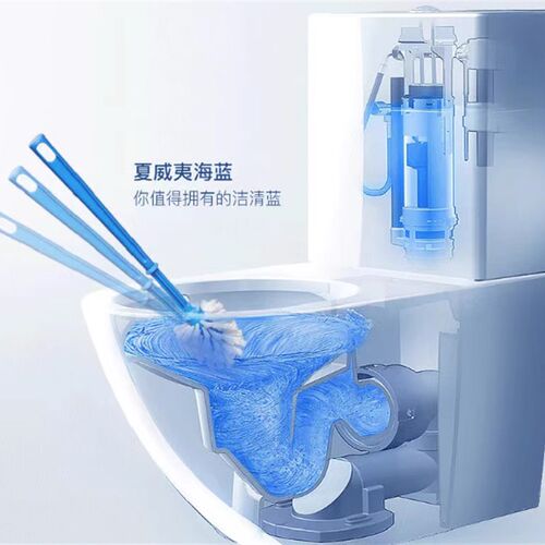 1pcs new magic toilet cleaner fragrant ball blue bubble clea