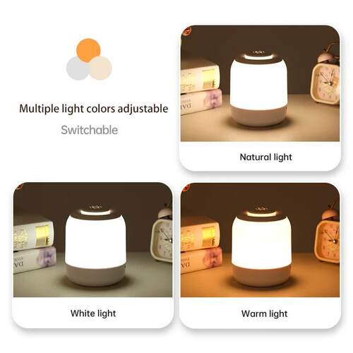 LED Touch Lamp Night Light Table Lamp Bedside Lamp Bedroom L