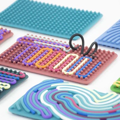 Sensory Activity Board for Kid Busy Board Motor Skills Monte