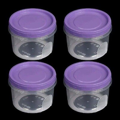 Fresh-keeping Box Food Container Set of 4 Bpa-free