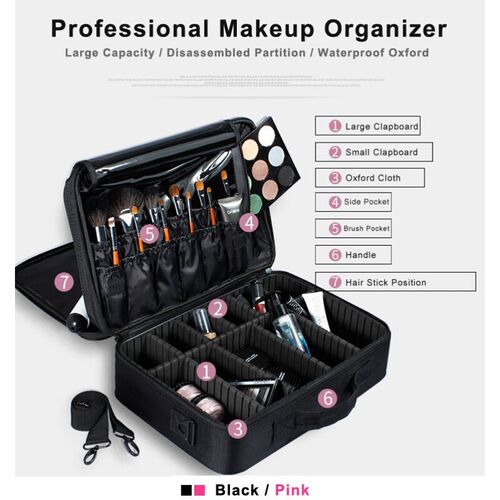 High Quality Make Up Bag Professional Makeup Case Makeup跨境