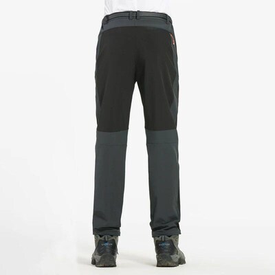 LNGXO Thick Warm Fleece Hiking Pants Men Winter Waterproof W