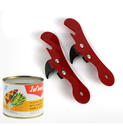 1pcs New Stainless Steel Manual Can Opener Comfort Good Grip