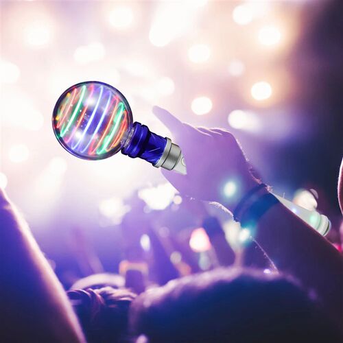 LED Glowing  Princess Flashing Wand Toys Handheld Concert Ch