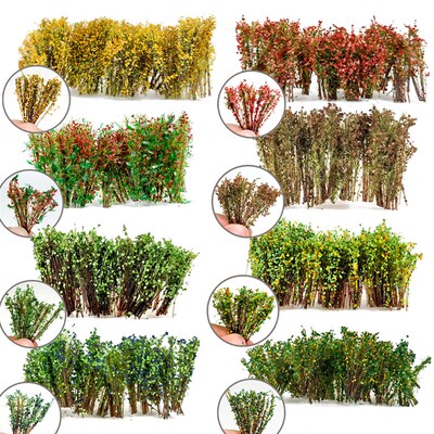 Simulation Forest Bush Model Military Sand Table Scene Layou