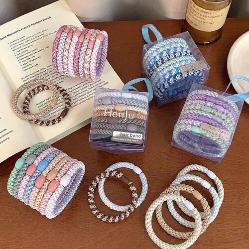 hair bands hair lead rope rubber bands being head ties band