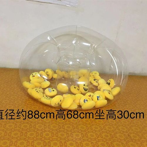 旺旺馒头黄鸭沙发充气休闲时尚儿童沙发 休闲充气沙发,沙发