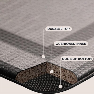 Kitchen Mats Cushioned Rugs Standing Desk Waterproof Mats