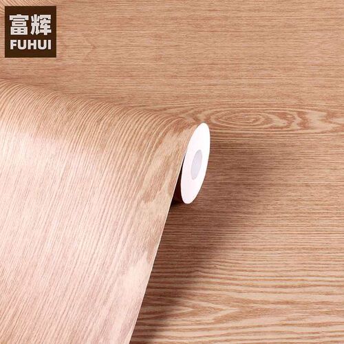 Wood Grain Sticker Self-adhesive Wardrobe Furniture Renovati