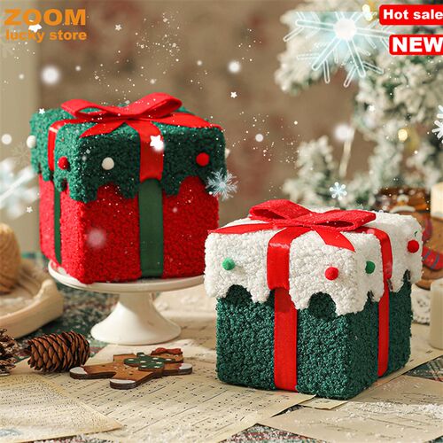 Christmas gift box ornaments candy Christmas tree decoration