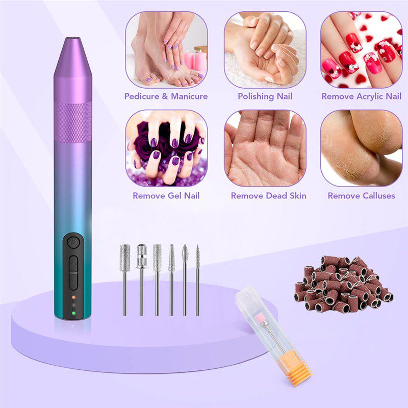 Wireless Nail Drill Machine Professional Manicure Tools For