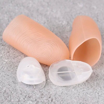 2pcs Thumbs Led Light up Toys Kids Magic Trick Props Funny F