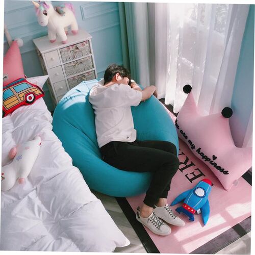 Lazy Sofa Bean Bag Bedroom Balcony Small Sofa Chair