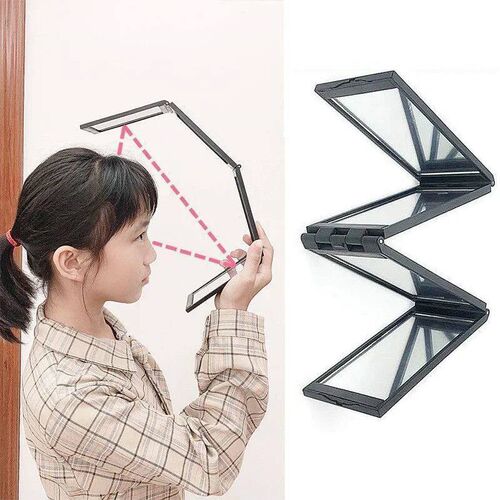 4 Way Mirror 360 Degree Handheld Desktop Portable Foldable M