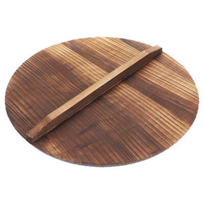 Rice Buckets for Cooking Wooden Wok Lid Kitchen Utensils