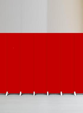 屏风隔断办公门现代简约开带轮课堂YNP简易可室移动折叠简约折屏