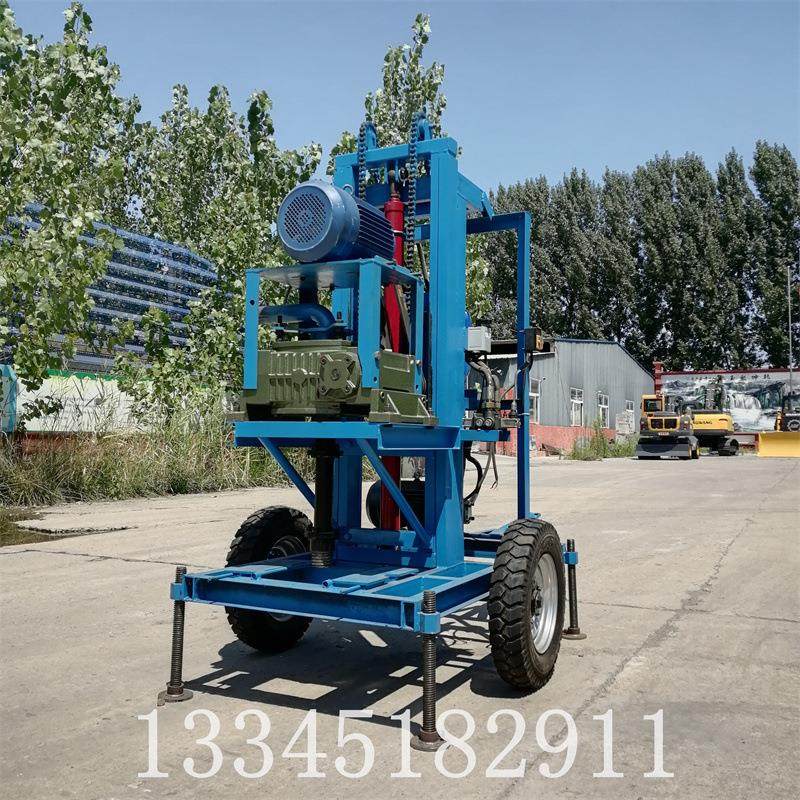 地源热泵中型打井机 家用灌溉井工程降井钻进设备 地基打桩机器,五金/工具,工程钻机,淘宝优惠券,粉丝福利购,淘宝优惠卷