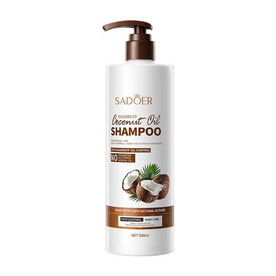 Coconut Oil Control Repair damage Shampoo Hair Smooth 500ml