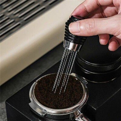 Espresso Coffee Stirrer, Aluminum Needle Distributor For