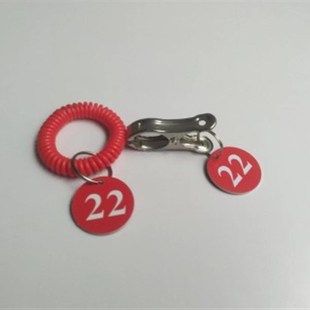 数字夹子号码牌寄存牌洗浴编号钥匙牌桑拿线圈手牌叫号牌餐号牌