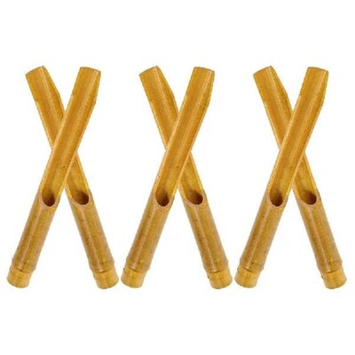 6 Pcs Bamboo Wind Chime Accessories 16CM DIY Tubes Outdoor