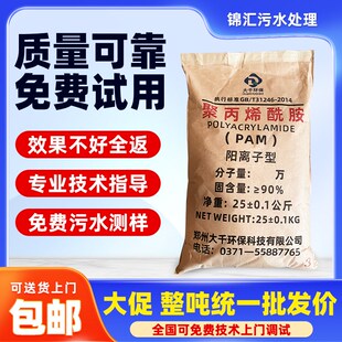 阳离子离子镀聚丙稀酰胺PM有机物污水发酵污水絮凝剂沉淀剂