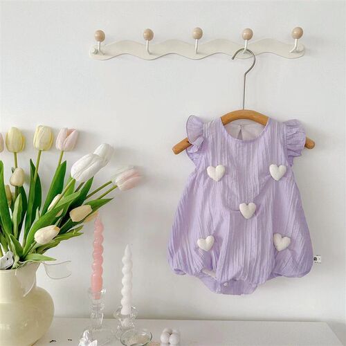 Infants One-piece Clothing Baby Girls Bag Fart Clothing Fl