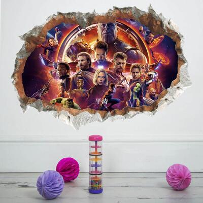 Breaking Wall Stickers Decorative Wall Stickers Bedroom Deco