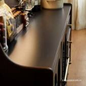 法式 古实柜木餐边柜子客厅墙复25893收纳柜橱柜家用厨房储靠物一