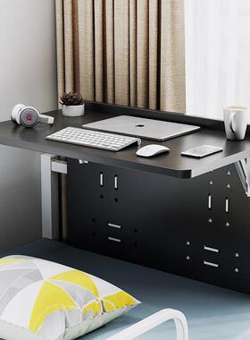 电脑桌大学生宿舍上书桌上铺寝室床人桌下铺可折79648叠子桌办公