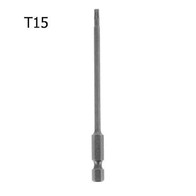 1pc Torx Screwdriver Bit 1/4in Shank Hex Wind Drill Head