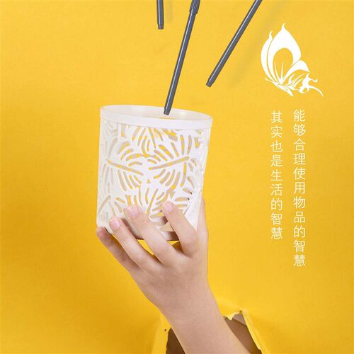 newFor Office School Supplies Pencil Pen Holder Cylinder Sta