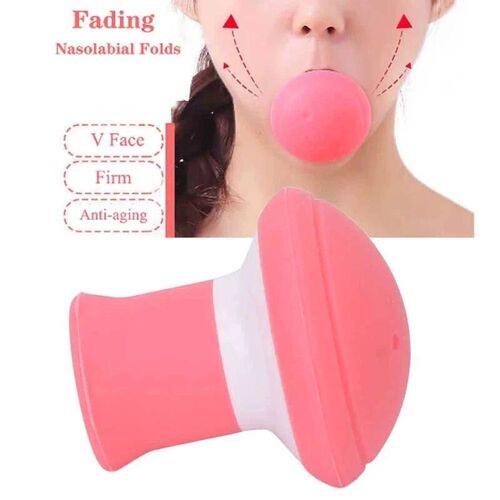Silica Gel Mouth Jaw Exerciser Slimming Face Lift Tool Chin