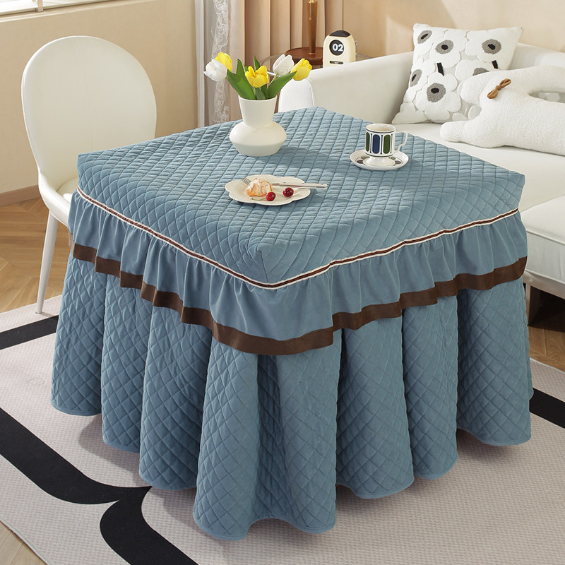 烤火桌罩新款桌子罩加厚加绒正方形电暖炉冬季烤火炉桌布烤火罩,居家布艺,烤火罩,淘宝优惠券,粉丝福利购,淘宝优惠卷