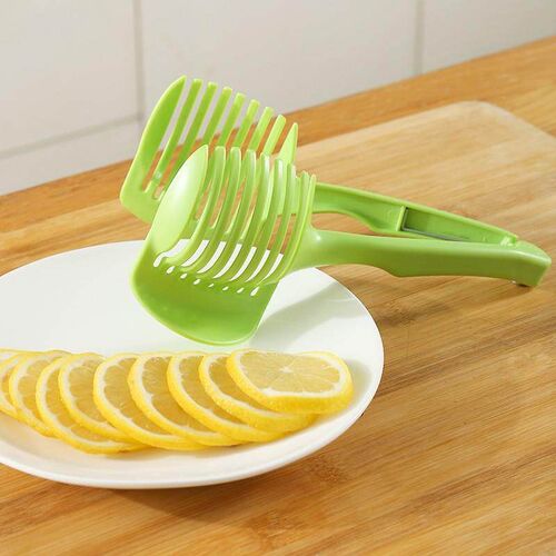 Lemon Tomato Slicer Multifunctional Fruit Divider with Handl