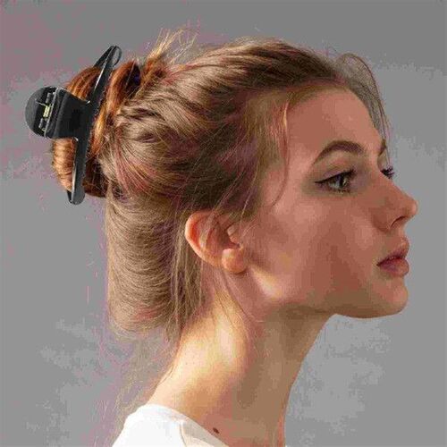 4pcs Women Plastic Large Clip Hair Claws Jaw Hairgrip for