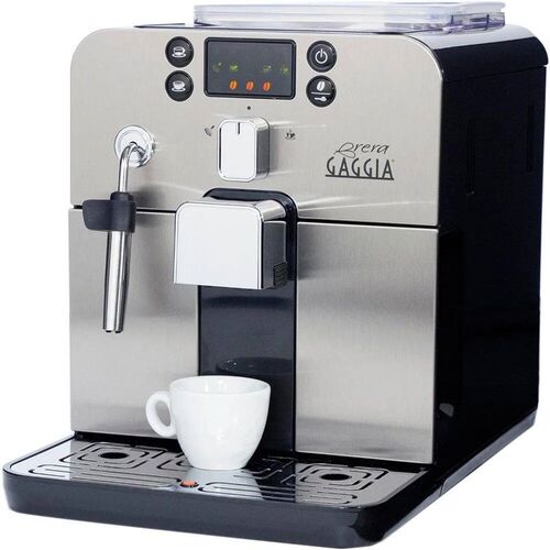 Brera Super-Automatic Espresso Machine, Small, Black, 40 fl