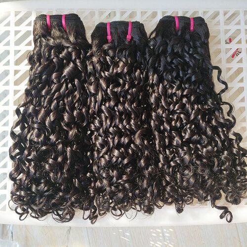 Vietnam Real Hair Curtains With Straight Hair Bundles Pixie