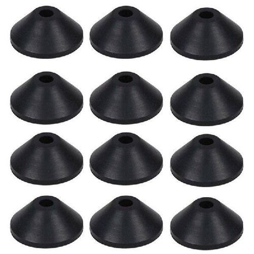 12Pcs Conical Toilet Rubber Washer Beveled Gasket Sealing