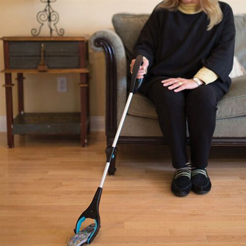 84CM Foldable Litter Reachers Grabber Trash Rotating Head Gr